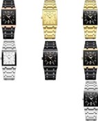 Resim Bosphorusboutique02 Fngeen 3627 Su Geçirmez Takvim Erkekler Kare İzle Siyah Kuşak Siyah Kabuk Siyah Yüzey Çok Renkli Çok Renkli Çok Renkli 