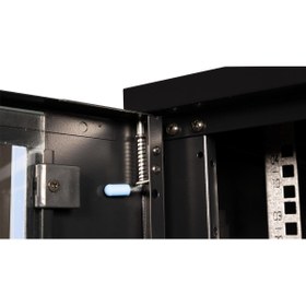 Resim Lande - 4U 19" Duvar Tipi Rack Kabinet - Genişlik: 600 mm | Derinlik: 450 mm - Siyah 