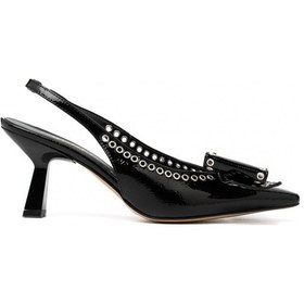 Resim Topuklu/ Stiletto Kadın 3063041 O Nacree Naplack Nero Silver Nero Silver 