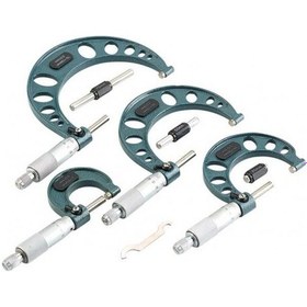 Resim Gfb 4 Parça Mikrometre Seti 0-25Mm- 75-100 Mm 