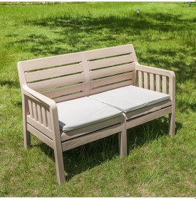 Resim Lara 2'li Koltuk Balkon&Teras Bahçe Koltuk / Cappucino Kahverengi 