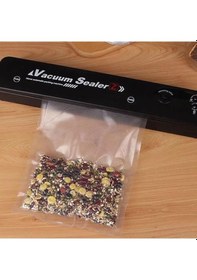 Resim Vacuum Sealer Ev Tipi Vakumlama Ve Yapıştırma Makinesi + 10 Adet Çok Renkli 