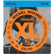 Resim D'Addario EXL110 Elektro Gitar Teli (10-46) 
