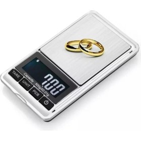 Resim Vanckey 500 gr Dijital Terazi Çelik Malzeme ile Hassas Tartım Eczane Kuyumcu Modeli 