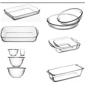 Resim Paşabahçe Borcam Mutfak Çeyiz Seti - 11 Parça Borcam Tepsi Ve Hazırlık Seti 