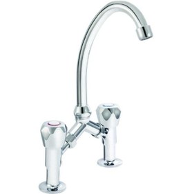 Resim Prestij Acem Ankastre Tekne Köprü Lavabo Bataryası 