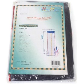 Resim Sıa Gardrop İçi Asılabilir Elbise Dolabı Pvc Lacivert 