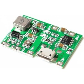 Resim Tp4056 18650 Lityum Pil Şarj Micro Usb Ayarlı Voltaj Yükseltici 