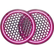 Resim Genel Markalar Neon Işıklı 20 cm Hoparlör ve Midrange Kapağı - 2 Adet - Pembe 