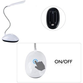 Resim Genel Markalar Kullanışlı Bükülebilir Pilli Led Masa Lambası Kitap Okuma Işığı 