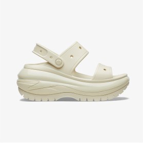 Resim Crocs Classic Mega Crush Kadın Krem Sandalet 