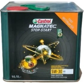 Resim Castrol Magnetec 5W-30 A5 10,5 lt Motor Yağı ( Üretim Yılı: 2023 ) 