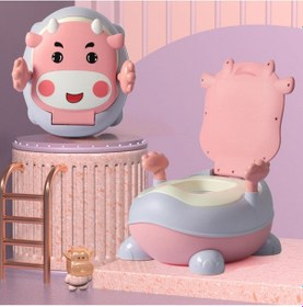 Resim Tuvalet Eğitici Lazımlık - Pembe 