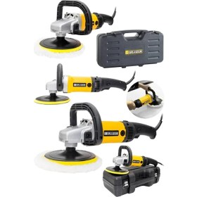 Resim Graizer Alman 2800 Watt 6 Kademe Devir Ayarlı Polisaj Makinasi Zımpara Pasta Cila Makinesi 
