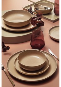 Resim Kütahya Porselen Moderna 16 Parça 4 Kişilik Yemek Takımı Yavruağzı 