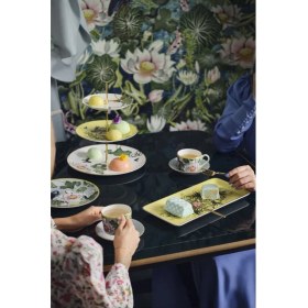Resim Wedgwood Wonderlust Waterlily 3 Katlı Pasta Standı 