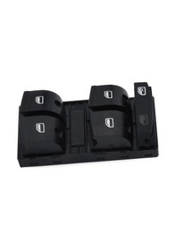 Resim Audi A3 Cam Düğmesi Anahtarı Takımı Sol Dörtlü + Tekli 2004-2013 