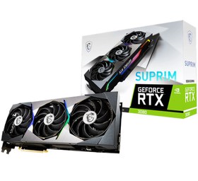 Resim MSI GeForce RTX 3080 SUPRIM 10G 10GB GDDR6X 320 Bit LHR Ekran Kartı 