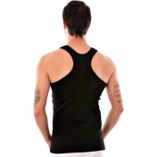Resim Seher Yildizi Seher Yıldızı Erkek Siyah Askılı Ribana Spor Atlet 