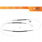 Resim VW Golf MK3 4 A3 1E7 1V7 1994-2002 Cabrio İçin Sağ Cam Kriko Seti 