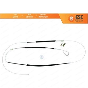 Resim VW Golf MK3 4 A3 1E7 1V7 1994-2002 Cabrio İçin Sağ Cam Kriko Seti 