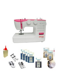 Resim Elmas 990P Dikiş Makinesi Pembe + Ayak İğne Seti 