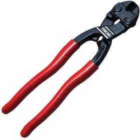 Resim Yakar Tel Kesme Makası Kırmızı Izole Saplı 