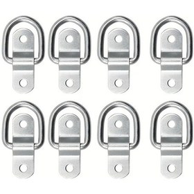 Resim Tongdashop 8 Adet Sağlam Üçgen Toka - Güvenli Bağlantı, Dayanıklı Metal Yapı, Römork Ve Tekne İçin 