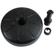 Resim Suntek Veranda Şemsiye Taban Değiştirmeleri Yaz Plaj Şemsiye 