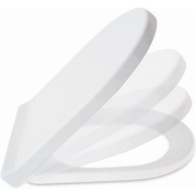 Resim Nkp Amortisörlü Yavaş Kapanır Klozet Kapağı Kolay Montaj 