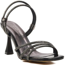Resim Ayakmod 655372 Z Siyah Rugan Taşlı Kadın Topuklu Ayakkabı Siyah Rugan 