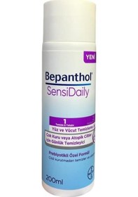 Resim Bepanthol Sensidaily Yüz Ve Vücut Temizleme Jeli 200 Ml - Skt:12m 