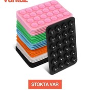 Resim VAKUM Telefon Tutucu Vantuz Siyah 