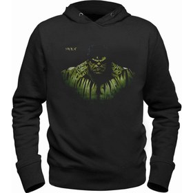 Resim Alfa Tshirt Hulk Siyah Çocuk Sweatshirt 