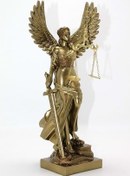 Resim Kenpazar Polyester Kanatlı Adalet Biblosu Dekoratif Hediyelik 