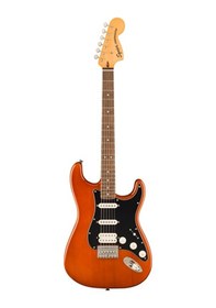 Resim Squier 0374027529 Classic Vibe '70s Stratocaster Hardtail Hss Elektro Gitar Mocha Sabit Köprü Hss Manyetikler Ve Koyu Mocha Renk 