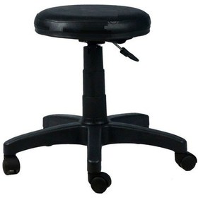 Resim Depolife Tekerlekli Tabure Yüksekliği Ayarlanabilir Ofis Kasiyer Sandalyes 