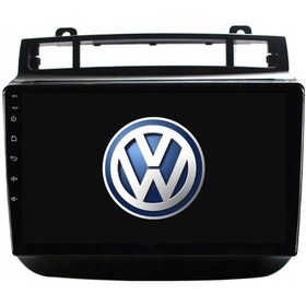 Resim Volkswagen Touareg Araç Multimedya Android Ekran Carplay Double Teyp 4+64 9" 10-15 Black Cadence 