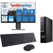 Resim Dell Optiplex 7010MFF Plus Intel Core i7 13700T 16GB DDR5 256GB SSD Freedos 23.8 Monitör Mini Masaüstü Bilgisayar 7010Pİ7 N007O7010MFFPUBM01 