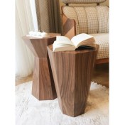 Resim Dipole Furniture Gen 01 Doğal Ahşap Kaplama Sehpa 