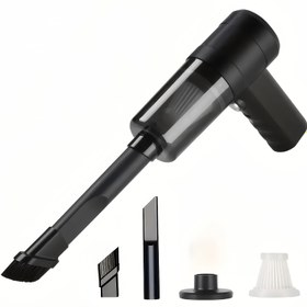 Resim Profesyonel Araba Elektrikli Süpürge, Taşınabilir, USB Şarj, Lityum Pil, 5V, Plastik Malzeme, Kumaş Filtreli, Koltuk, Zemin, Masaüstü Toz Temizliği İçin, Ca Elektrikli Süpürge 