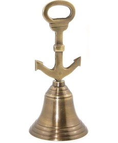 Resim Pirinç Çapalı El Çanı 