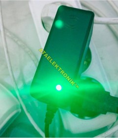 Resim ATAELEKTRONİK Led Işıklı 12 Volt Kuru Tip Aküler Için Krokodil Timsah Maşalı Şarj Cihazı Adaptörü Şarz Aleti Cihaz 