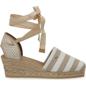 Resim Nine West Epolan 3fx Bej Kadın Dolgu Topuk Sandalet 