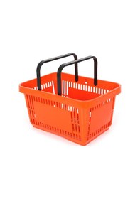 Resim 22 Lt Plastik AlÄ±ÅveriÅ Sepeti - Market El Sepeti Turuncu 