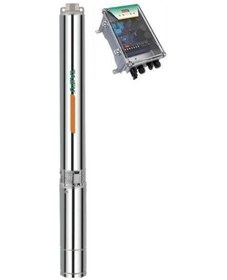 Resim Taifu 150 Volt 1500 Watt Dc Solar Güneş Enerjili Fırçasız Dalgıç Pompa - Harici Sürücü 155mss 4m³/h 