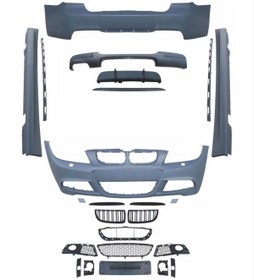 Resim E90 3 Serisi 2007-2011 İçin Lcı M-Tech Body Kıt (Ön-Arka-Yan-Panjur) 