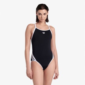 Resim Arena Icon's Superfly Kadın Siyah Yüzücü Mayosu 