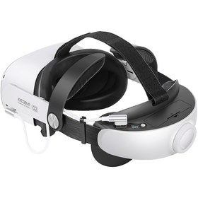 Resim Oculus Quest 2 VR Aksesuarları İçin Ayarlanabilir Kafa Bandı 