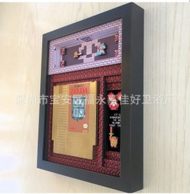 Resim Gajeena Sedar Efsanesi Nostalji Oyun Sanatı 3d Gölge Kutu Pvc Ahşap Kadraj Ev Dekoru Mevcut 